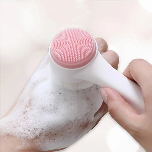 3D Silicone Facial Cleansing Brush