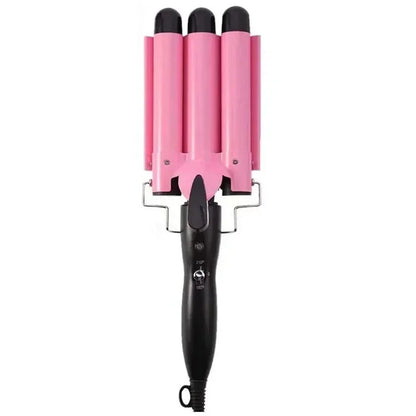 Triple Barrel Ceramic Hair Curling Iron