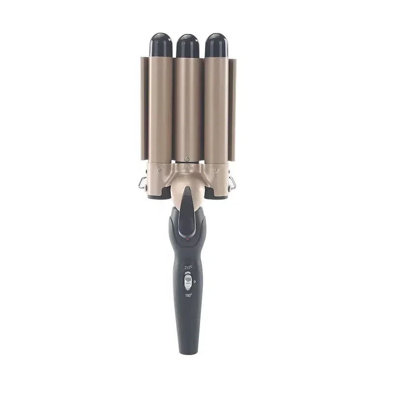 Triple Barrel Ceramic Hair Curling Iron