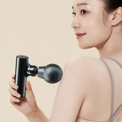 Mini Muscle Massage Gun LCD Fascia Gun