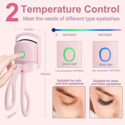 USB Rechargeable Heated Eyelash Curler