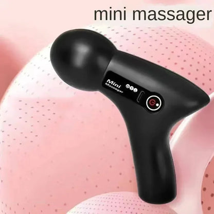 Mini Muscle Massage Gun LCD Fascia Gun