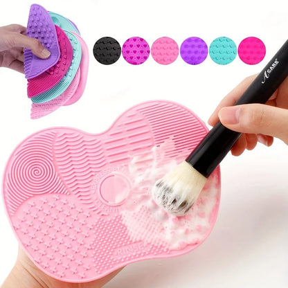 Silicone Apple Brush Cleaner Pad