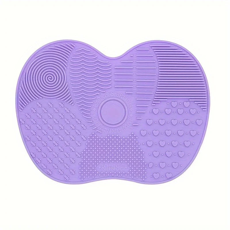 Silicone Apple Brush Cleaner Pad